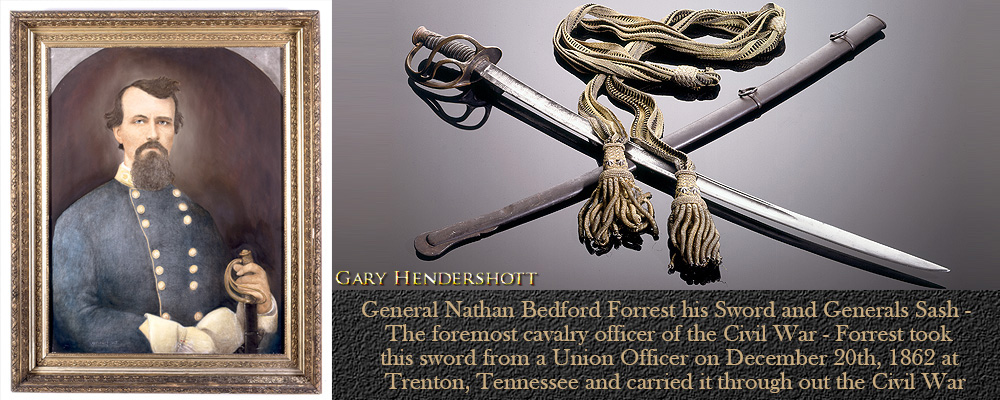General Nathan Bedford Forrest sword
