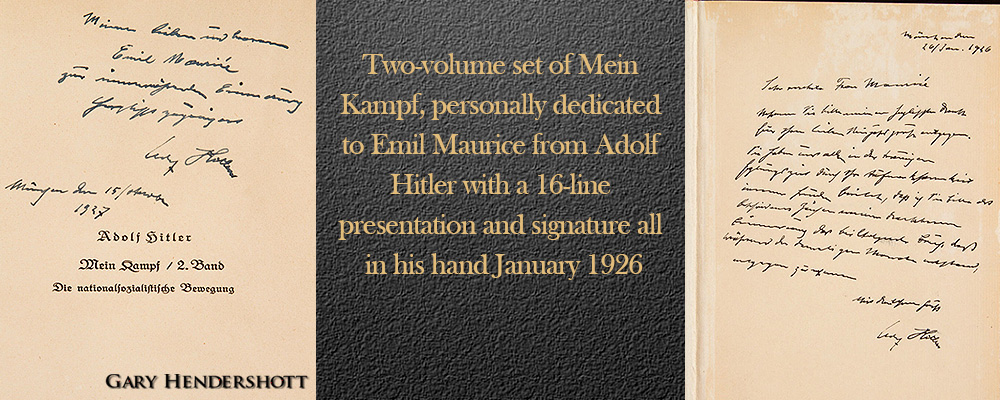 Hitler’s Mein Kampf