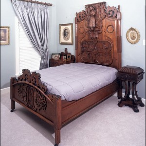 S01 hand carved bed