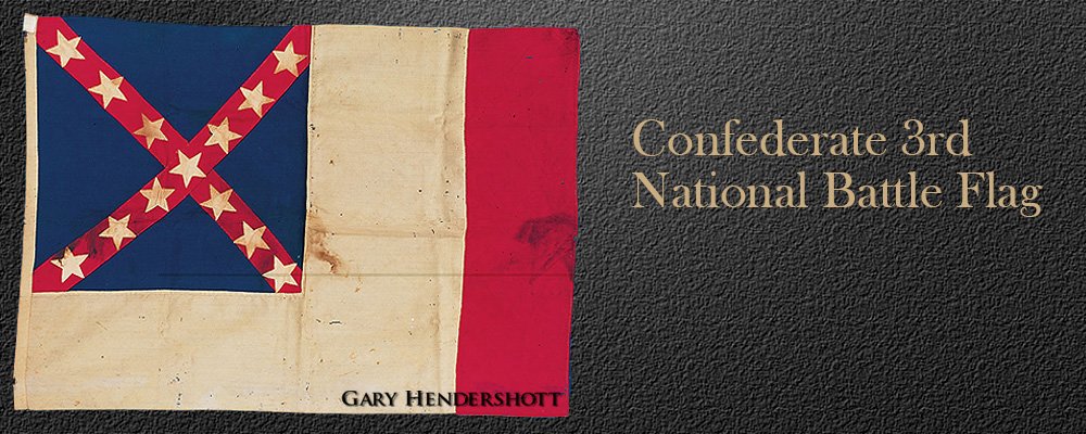 Confederate 3rd National battle flag