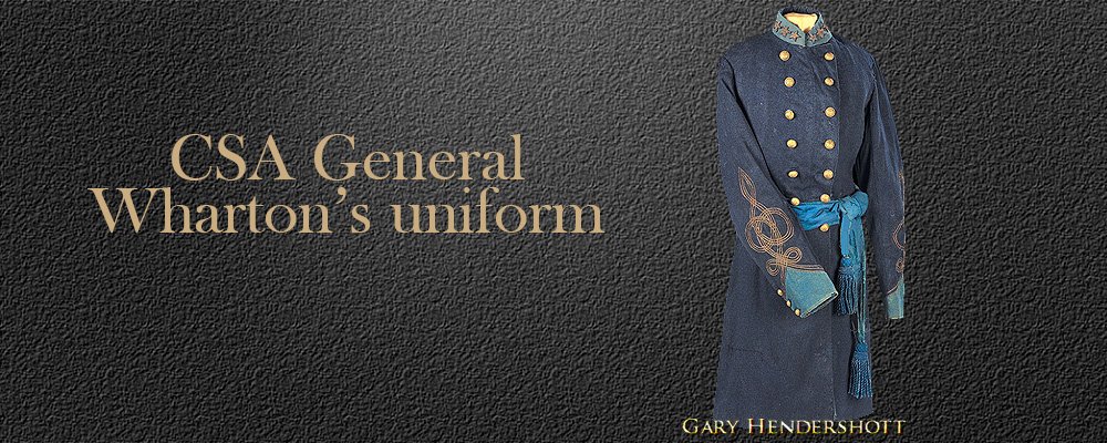 CSA General Whartons uniform