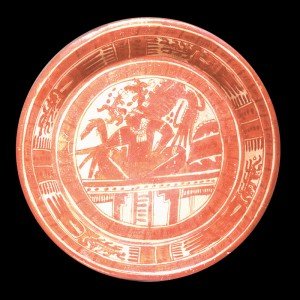 07 Mayan ceramic plate