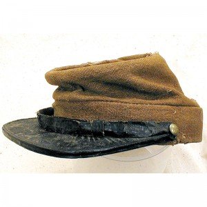 14 Confederate Butternut kepi