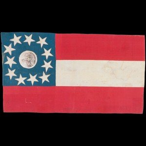 16 hand-painted state seal