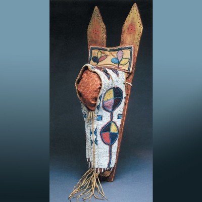 17 Kiowa baby cradle