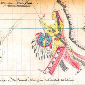 20 Cheyenne book drawings